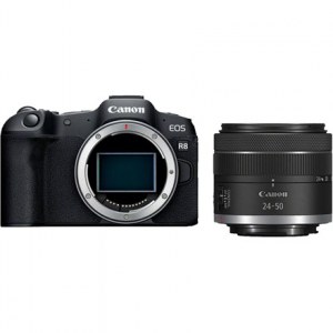 Canon EOS R8 z obiektywem RF 24-50mm F4.5-6.3 IS STM | Kolor: Czarny